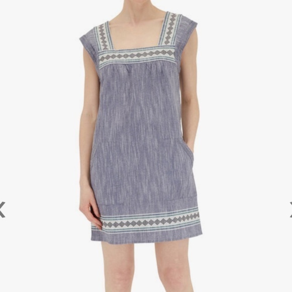 FAHERTY BRAND
Hailee Navy Jacquard Mini Dress